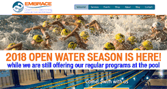 Desktop Screenshot of embraceopenwater.com