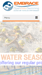 Mobile Screenshot of embraceopenwater.com